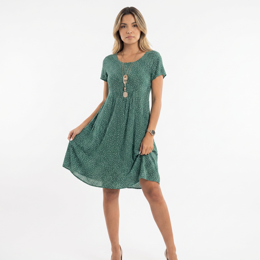 Vestido midi boho chic verano mujer