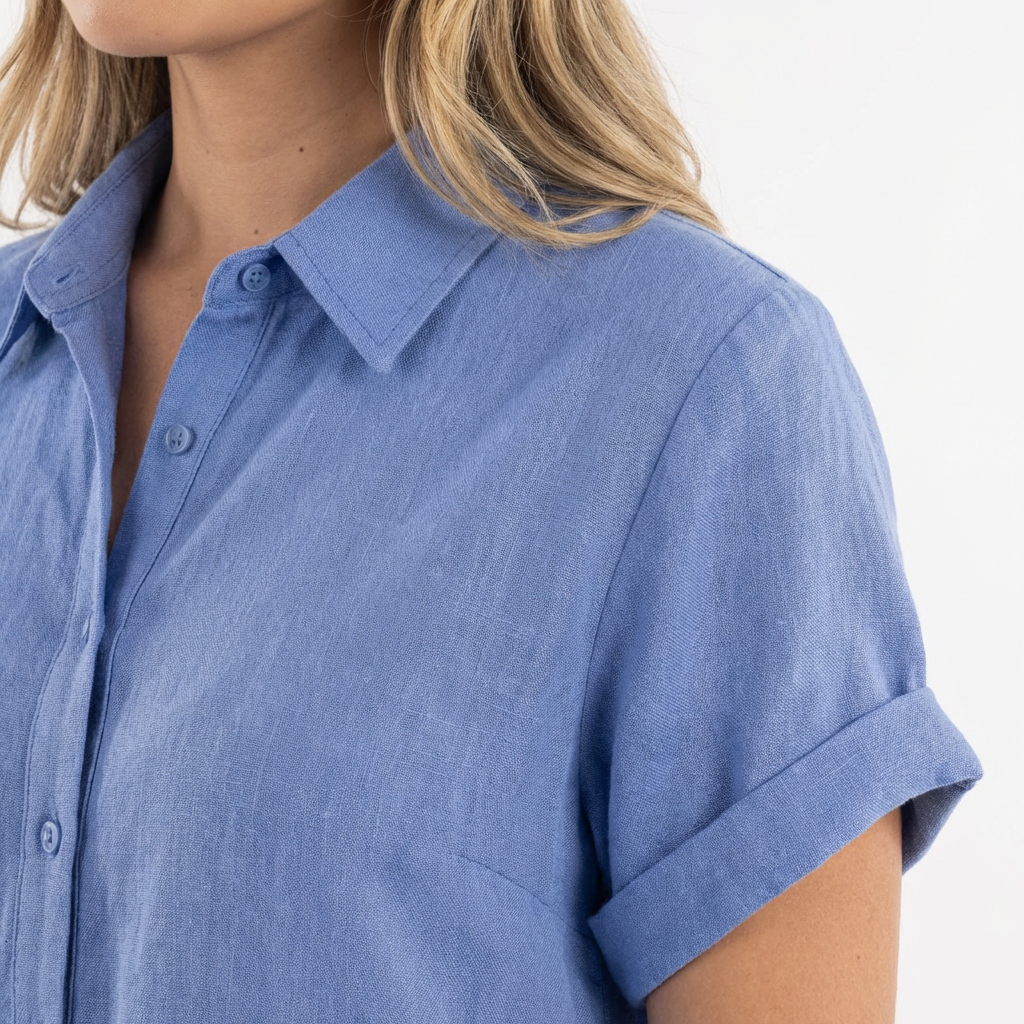 Vestido largo elegante polo para mujer