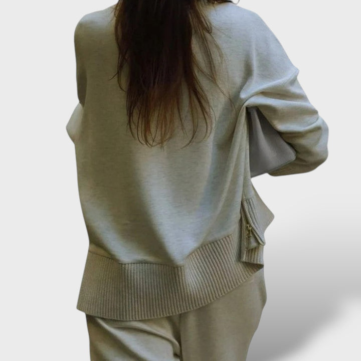 Conjunto Acolchado de Punto para Mujer