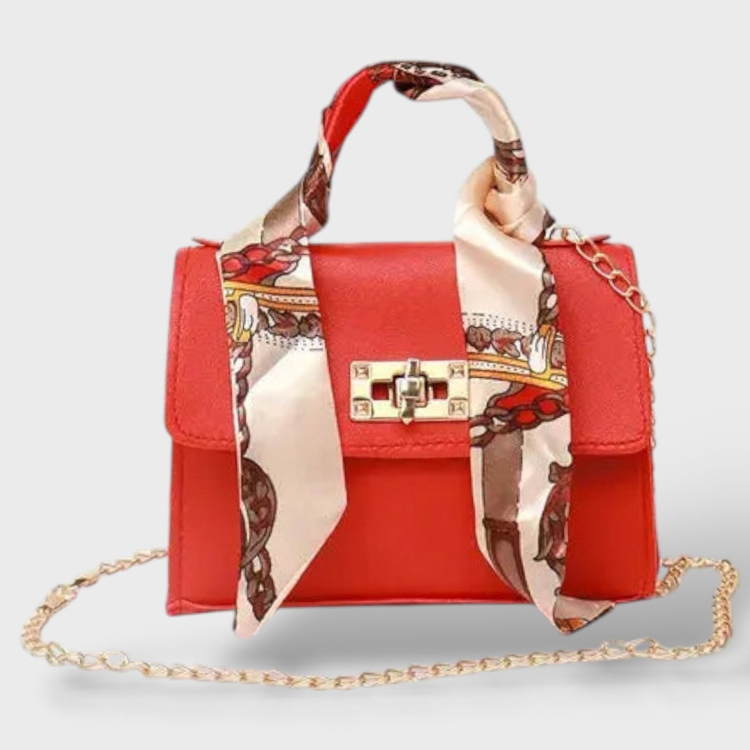 Elegante bolso de cuero para damas