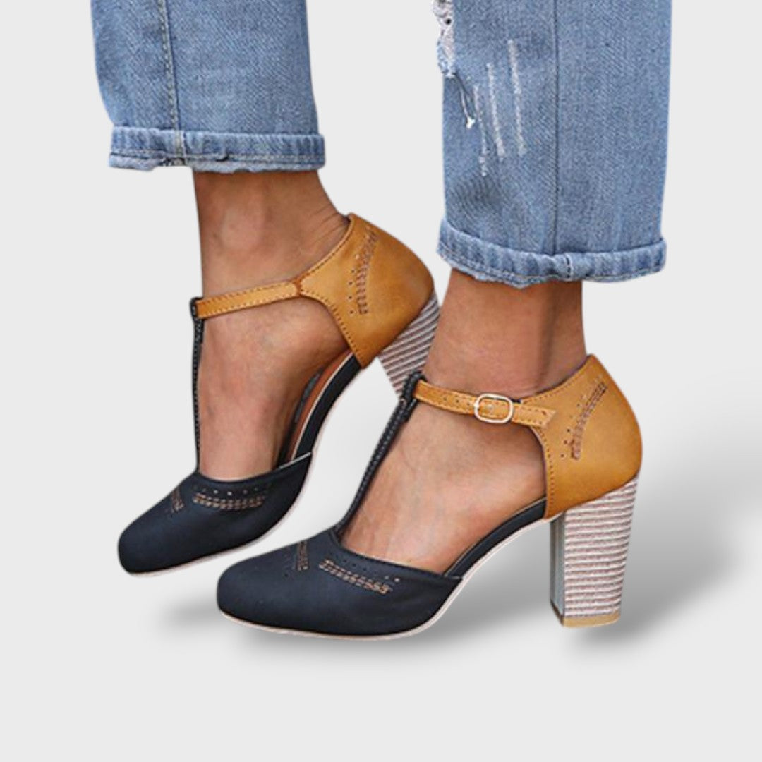 Tacones elegantes cómodos mujer