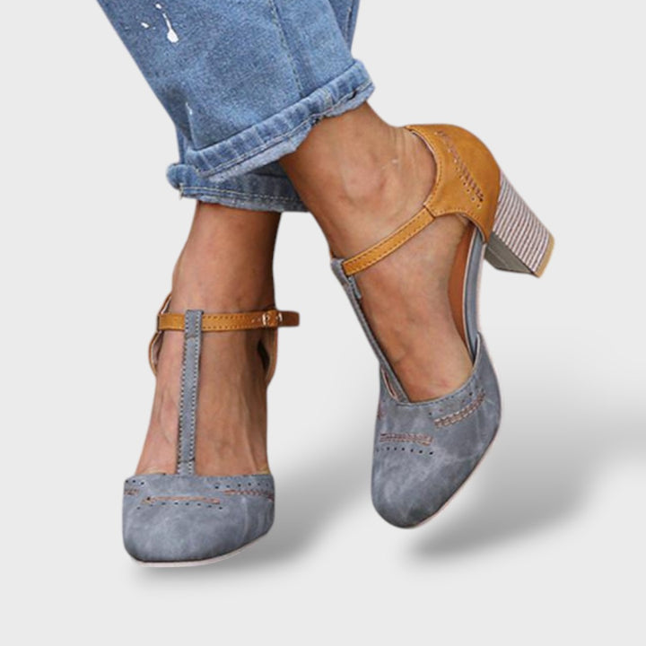 Tacones elegantes cómodos mujer