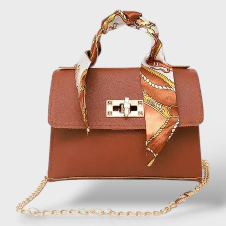 Elegante bolso de cuero para damas