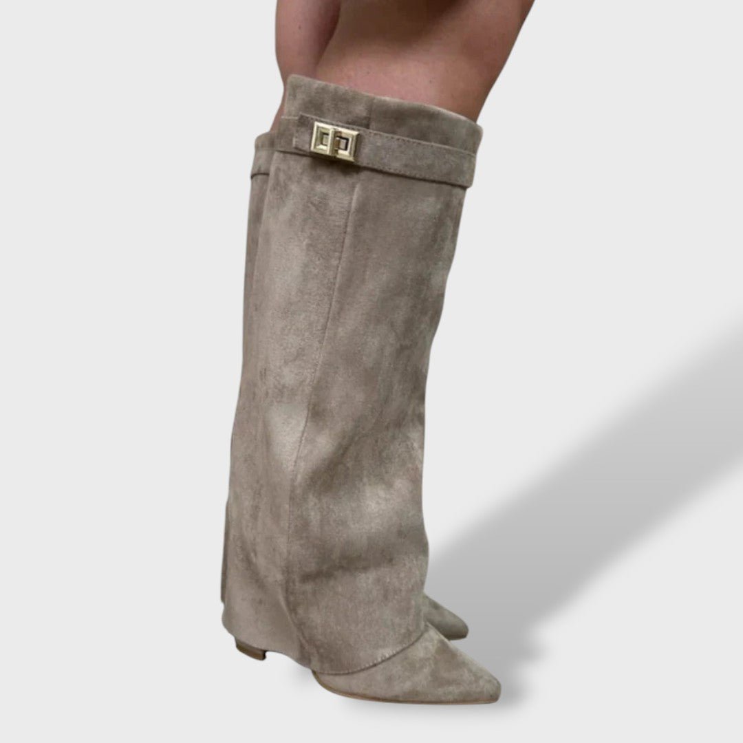 Cristela™ | Botas cowboy mujer altura rodilla