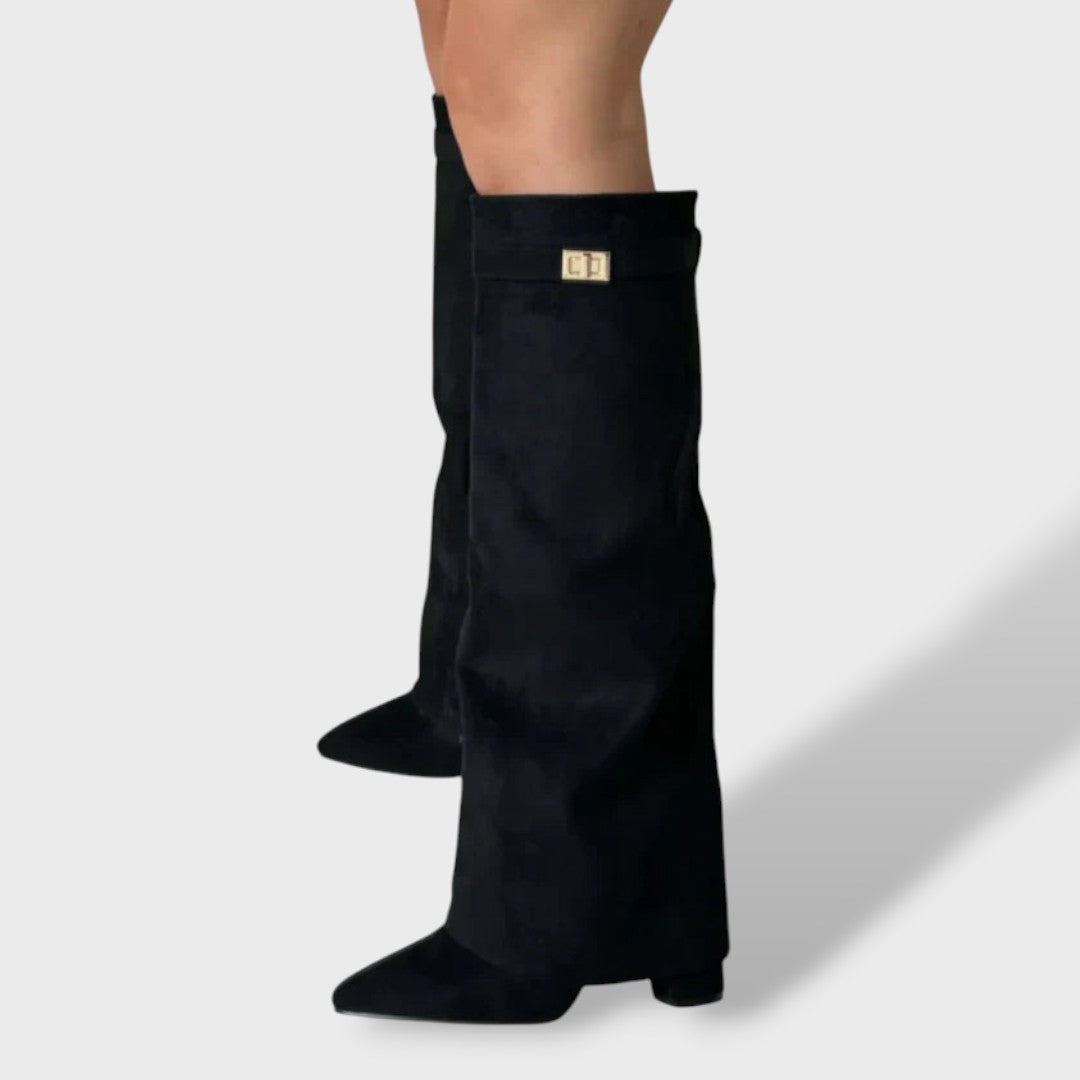 Cristela™ | Botas cowboy mujer altura rodilla