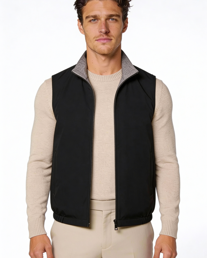 Chaleco reversible técnico de hombre