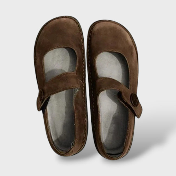 Zapatos Ortopédicos Cuero Mary Jane