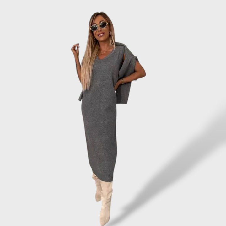 Valentina™ | Conjunto Suéter Cuello Alto