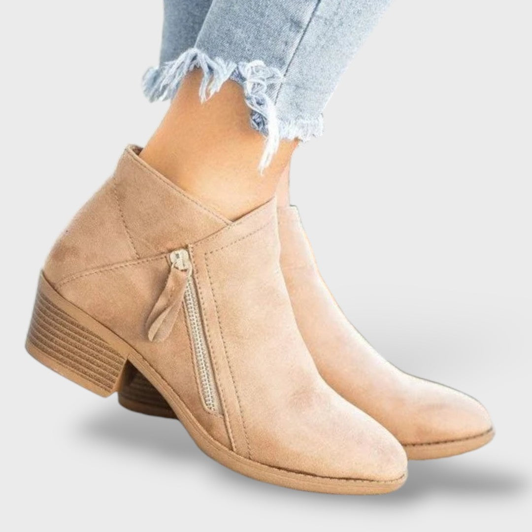 Botas de Cuero Ortopédicas Mujer