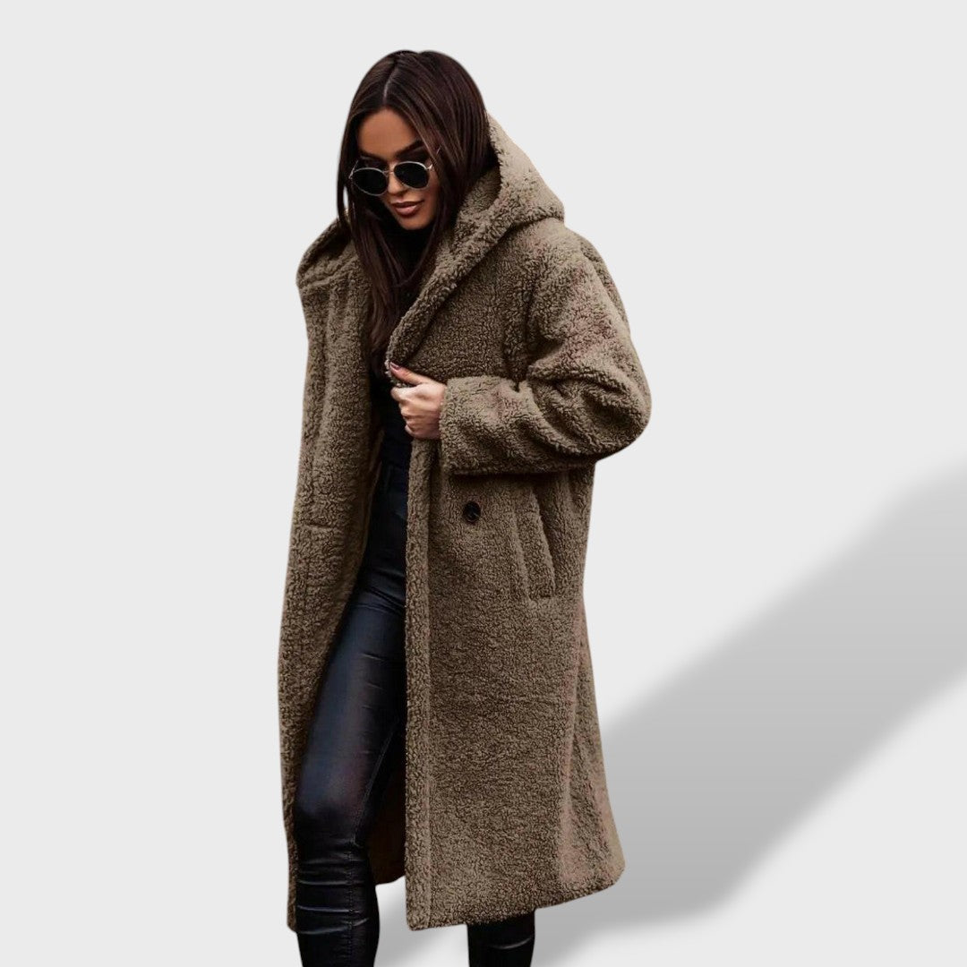 Clara™ | Abrigo lana mujer