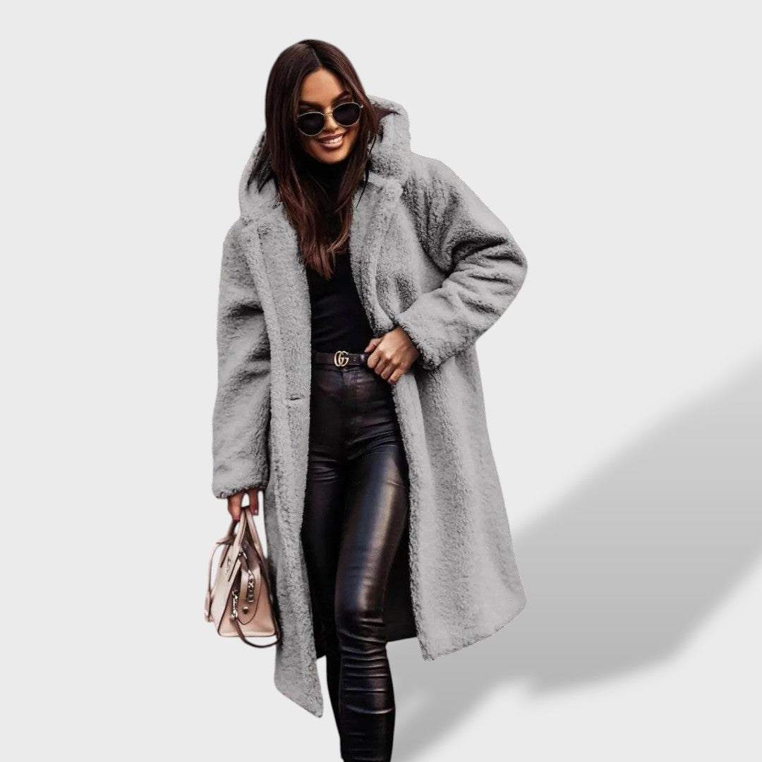 Clara™ | Abrigo lana mujer