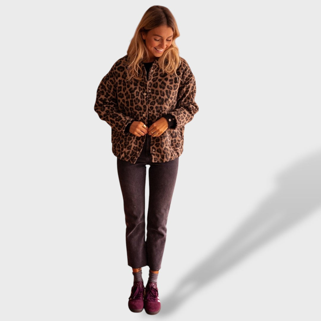 Charlene™ | Chaqueta Leopardo Moda
