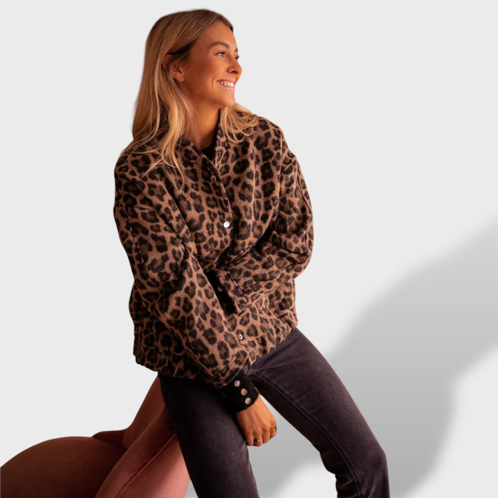 Charlene™ | Chaqueta Leopardo Moda