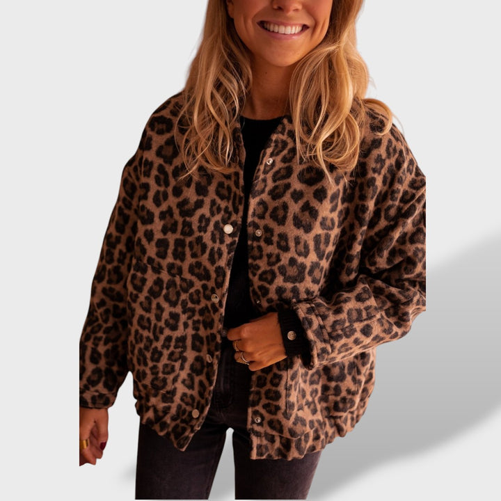 Charlene™ | Chaqueta Leopardo Moda