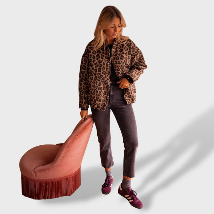 Charlene™ | Chaqueta Leopardo Moda
