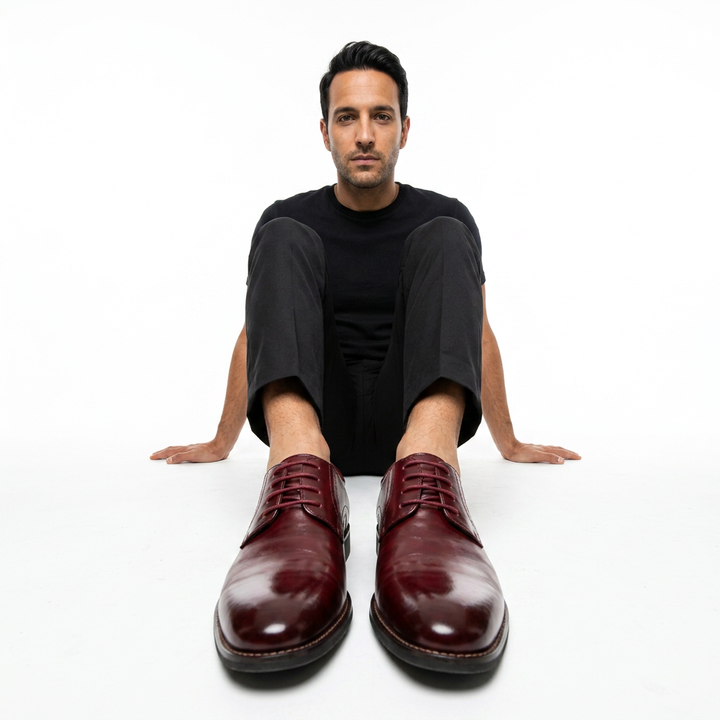 Zapatos Brogue Cordones Hombre