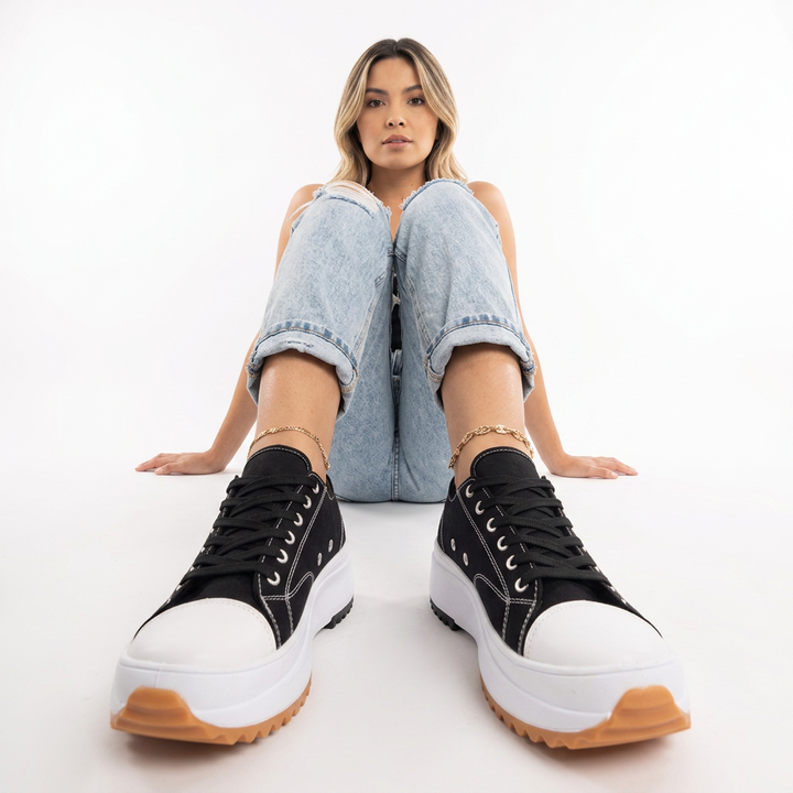 Zapatillas Ortopédicas Chunky Neón Suela Plataforma