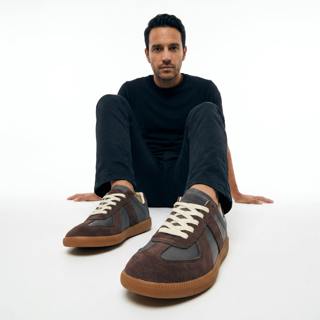 Zapatillas Cordones Antideslizantes Hombre