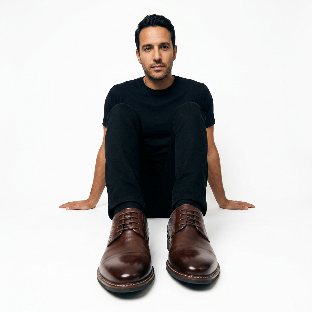 Zapatos Brogue Cordones Hombre