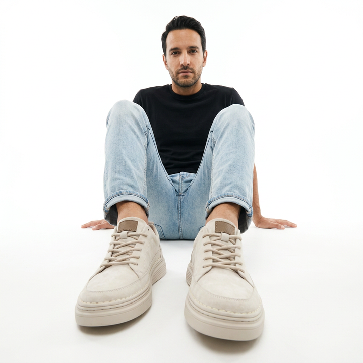 Zapatillas Piel Ante Hombre