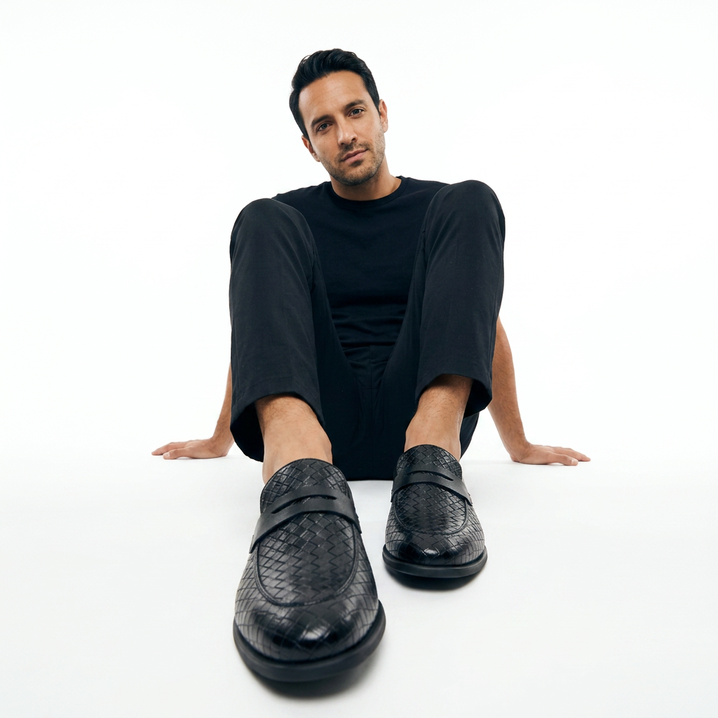 Mocasines Piel Italiana Hombre