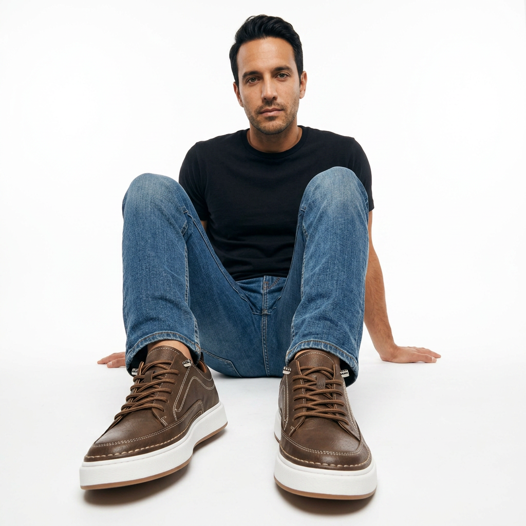 Zapatillas Piel Hombre Premium