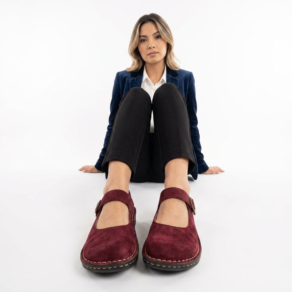 Zapatos Ortopédicos Cuero Mary Jane