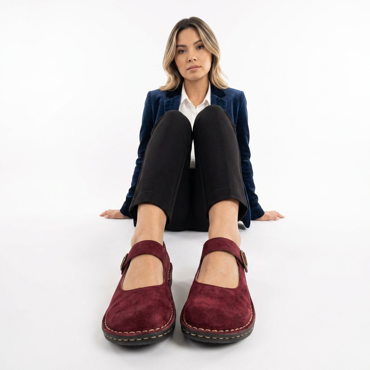 Zapatos Ortopédicos Cuero Mary Jane
