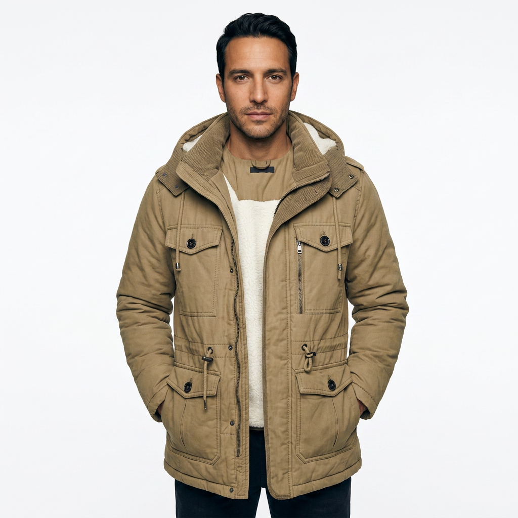 Chaqueta Forro Cálido Hombre