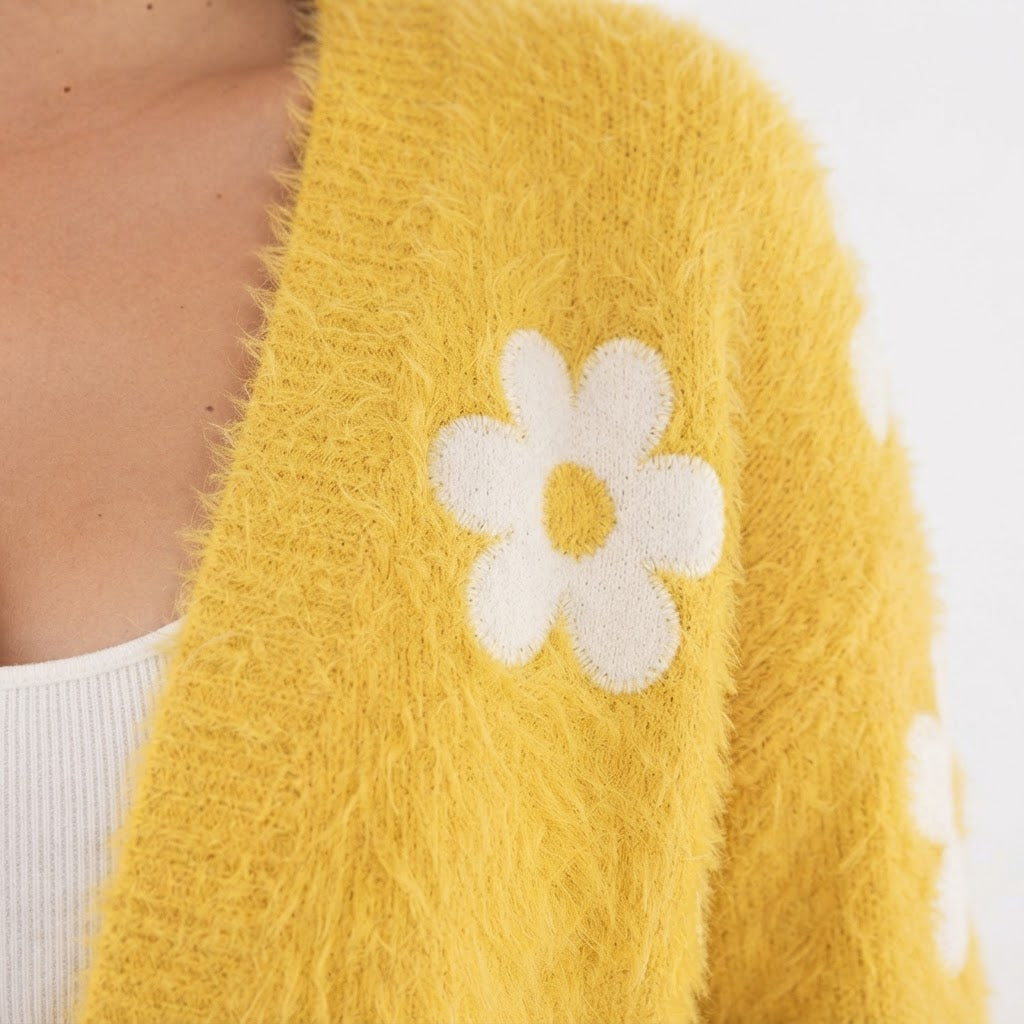 Cárdigan Cropped Floral