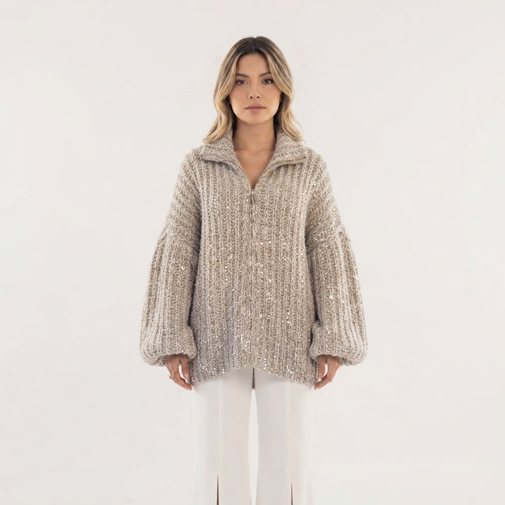 Chaqueta Punto Lentejuelas