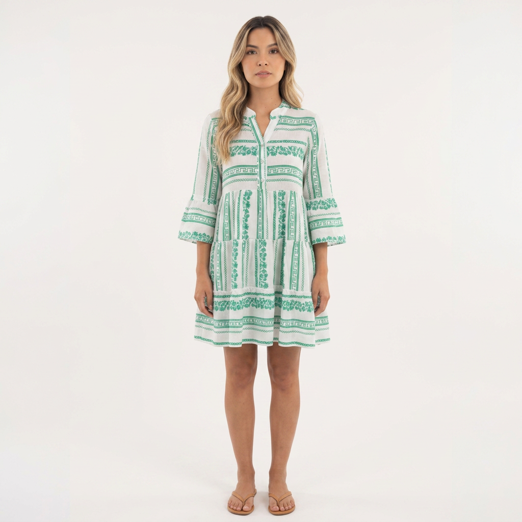Vestido Corto Túnica Boho