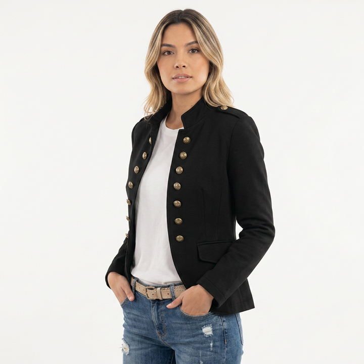 Blazer Cuello Alto Entretiempo