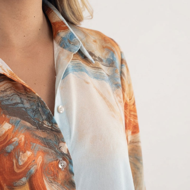 Vestido Largo Paisley