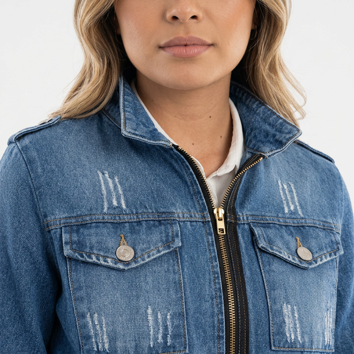 Chaqueta Vaquera Clásica Mujer