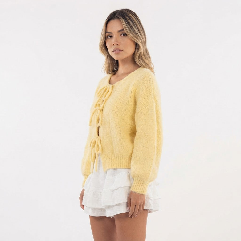 Cárdigan Punto Lazo Boho