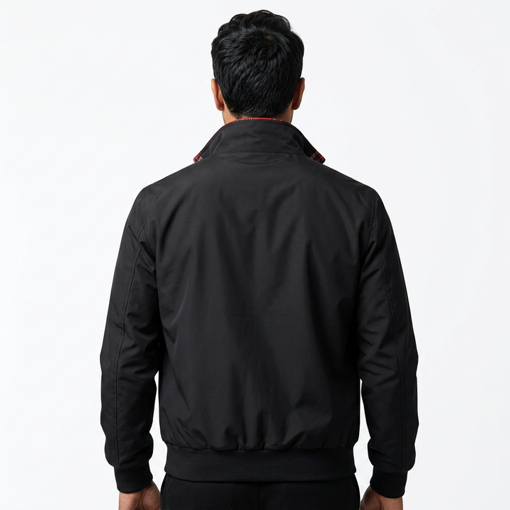 Chaqueta Bomber Forro Cuadros