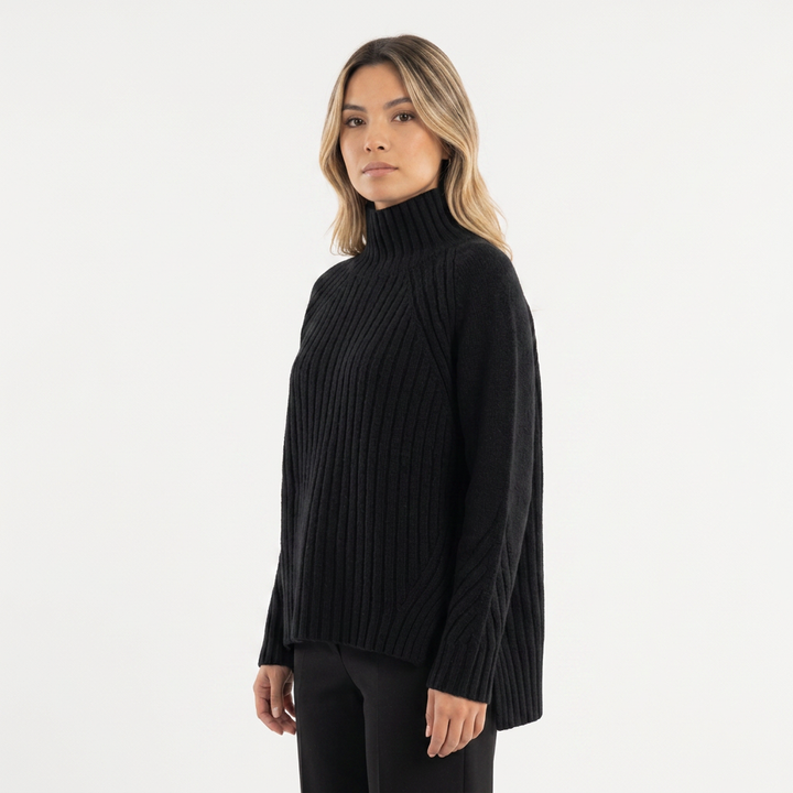 Jersey Cuello Alto Lana Merina