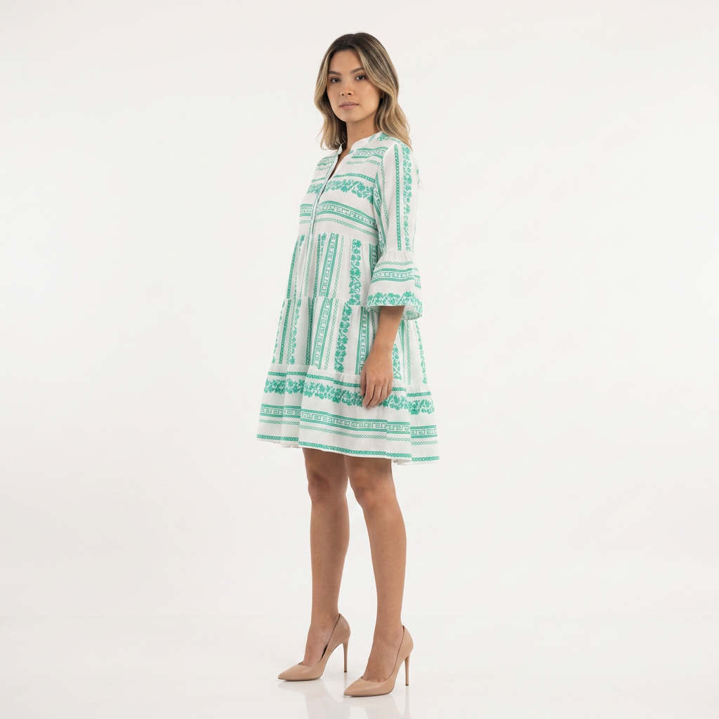 Vestido Corto Túnica Boho
