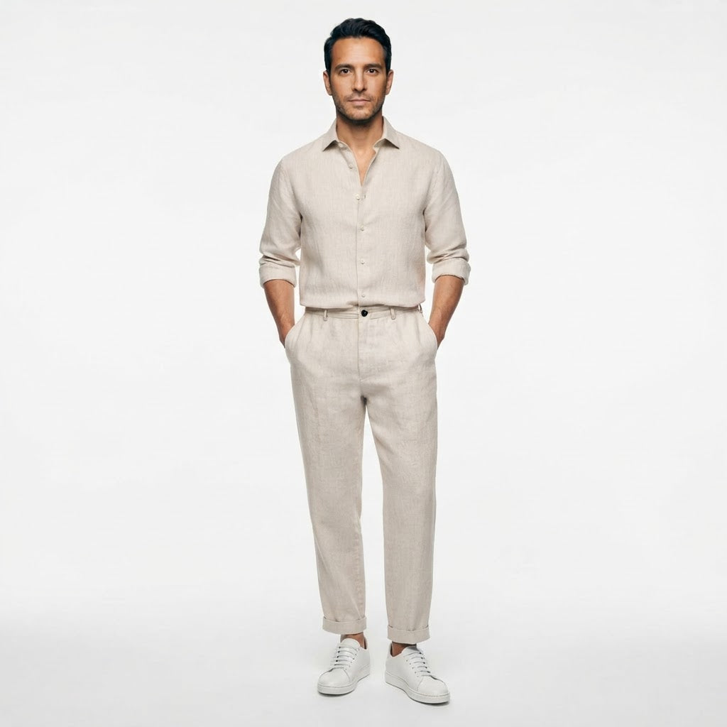 Pantalón Algodón Verano Amplio