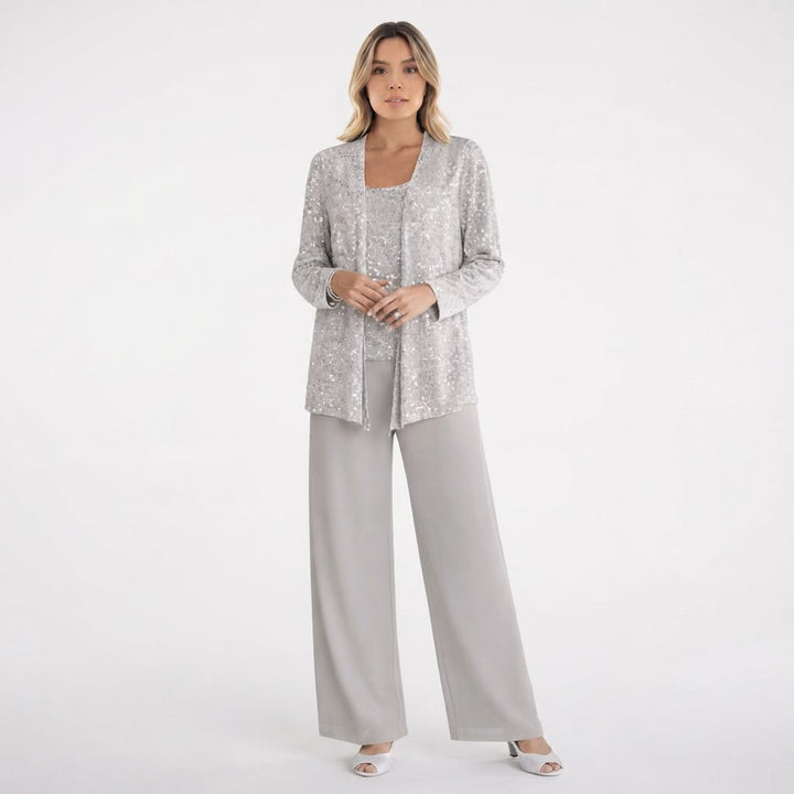 Conjunto Tres Piezas Lentejuelas