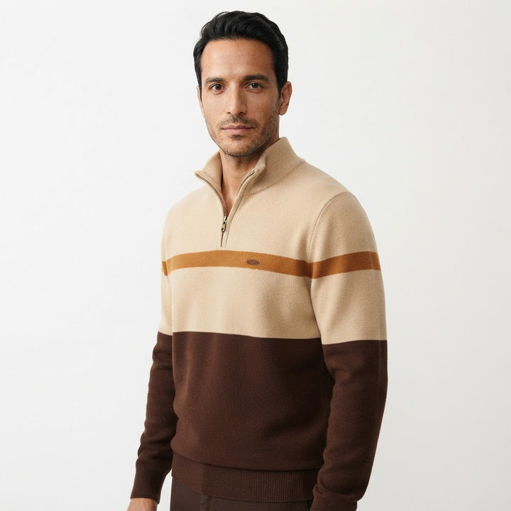 Jersey Media Cremallera Hombre