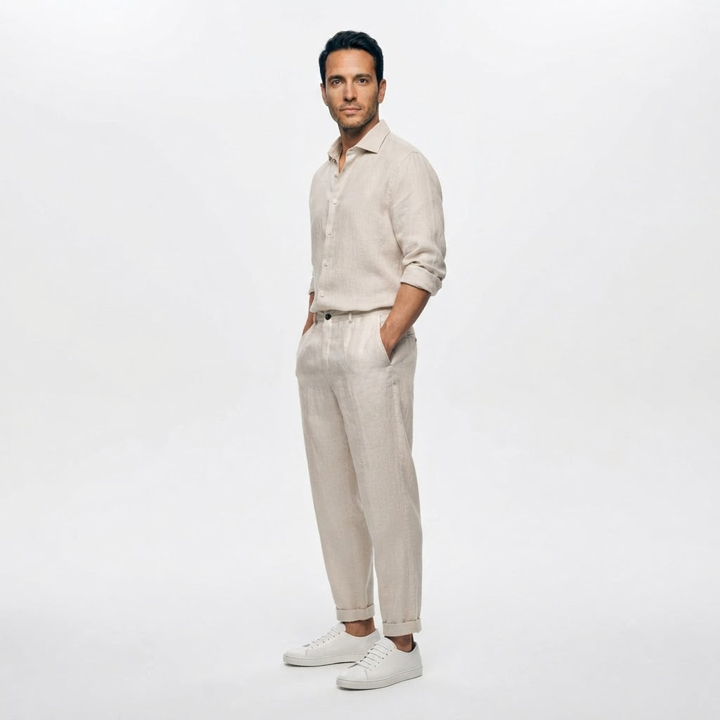 Pantalón Algodón Verano Amplio
