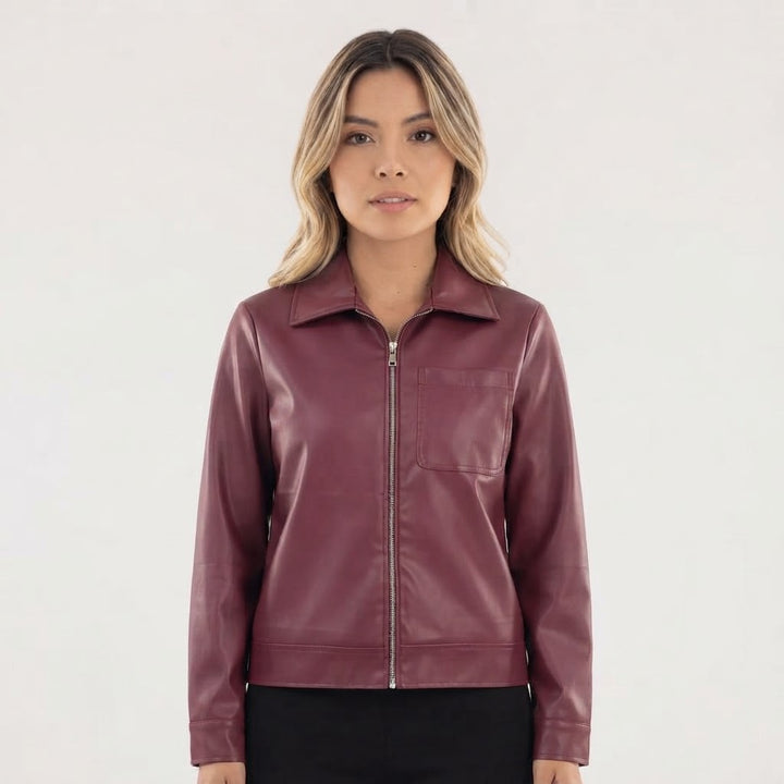 Chaqueta Motera Solapa
