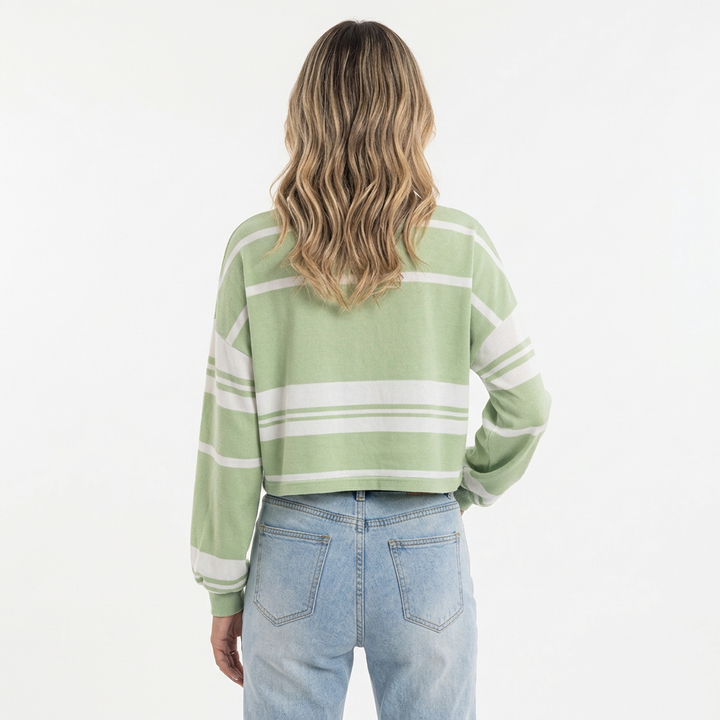 Sudadera Rayas Corte Holgado