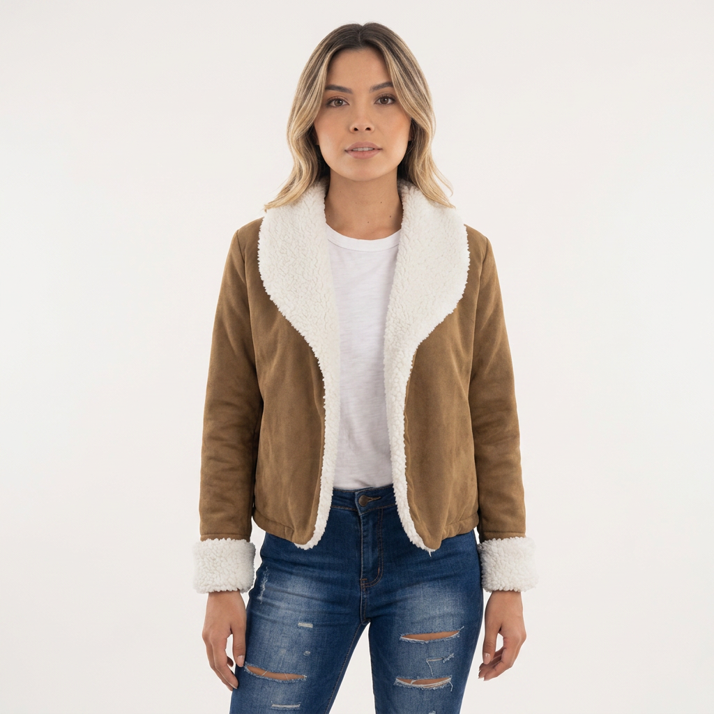 Chaqueta Ante Otoño Mujer