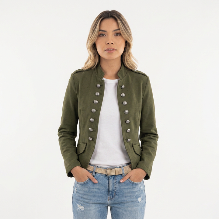 Blazer Cuello Alto Entretiempo