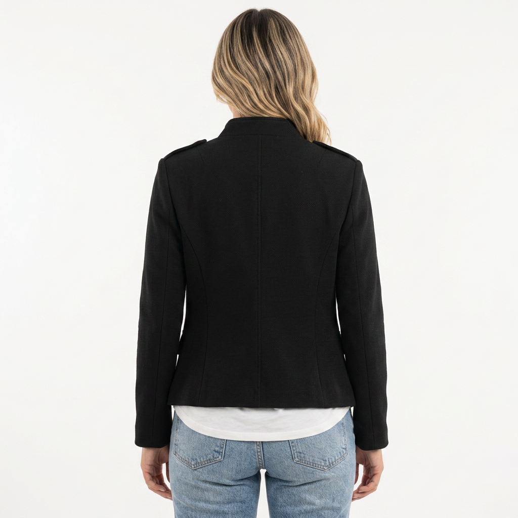 Blazer Cuello Alto Entretiempo