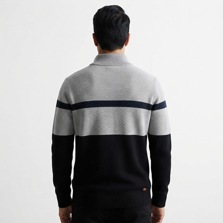 Jersey Media Cremallera Hombre