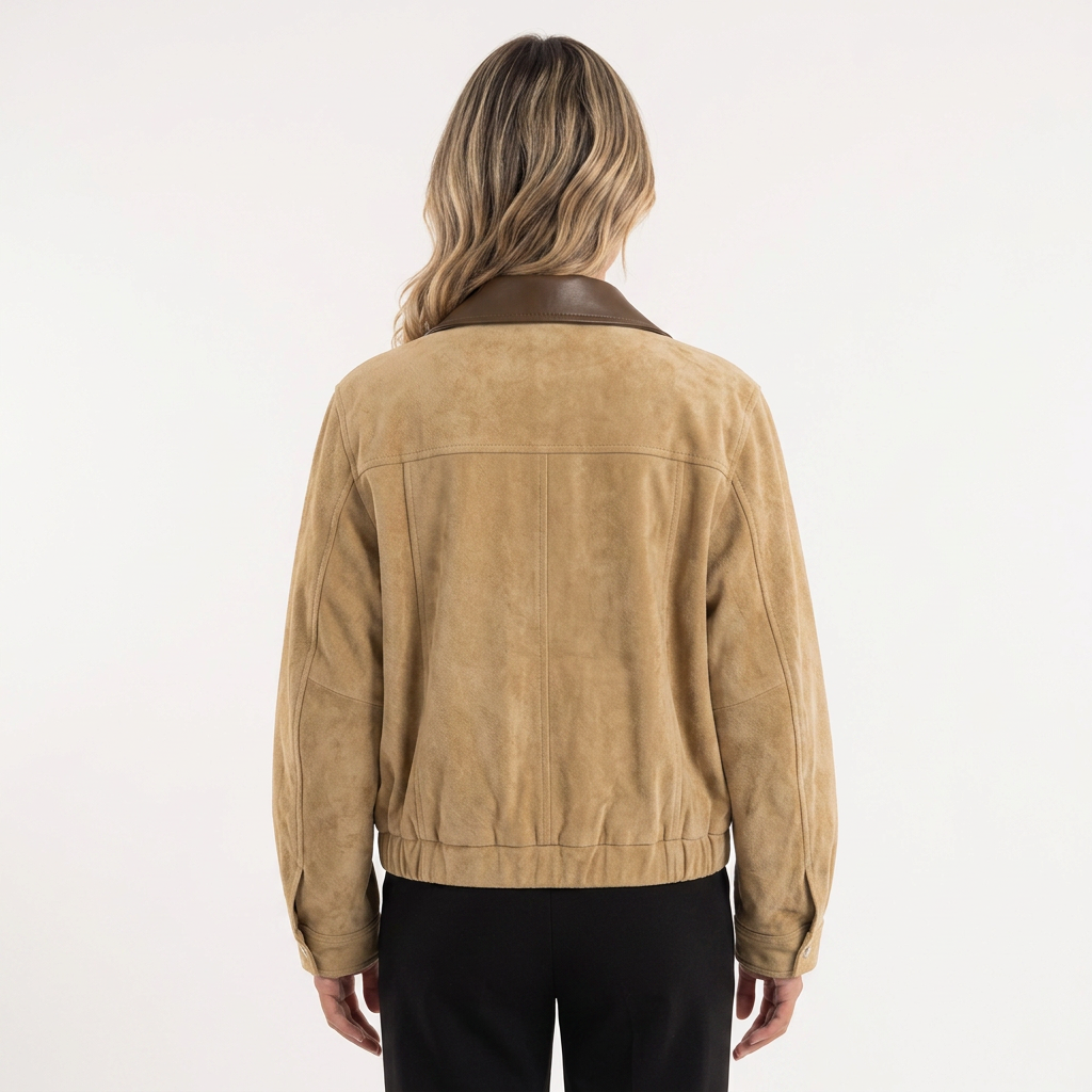 Chaqueta Corta Retro Mujer